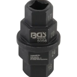 BGS Motorrad-Spezial-Einsatz 17-19-22-24 mm 10(3/8) - 5058
