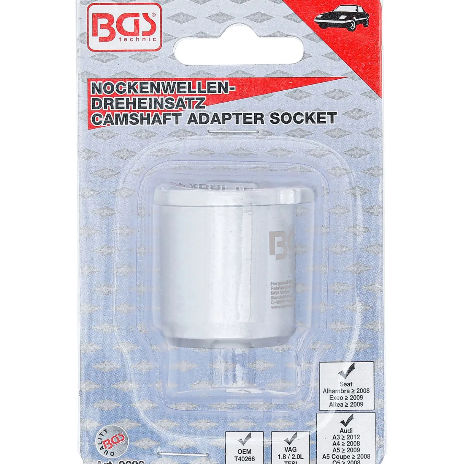BGS Nockenwellen-Dreheinsatz für VAG 1.8 / 2.0 TFSI - 9209