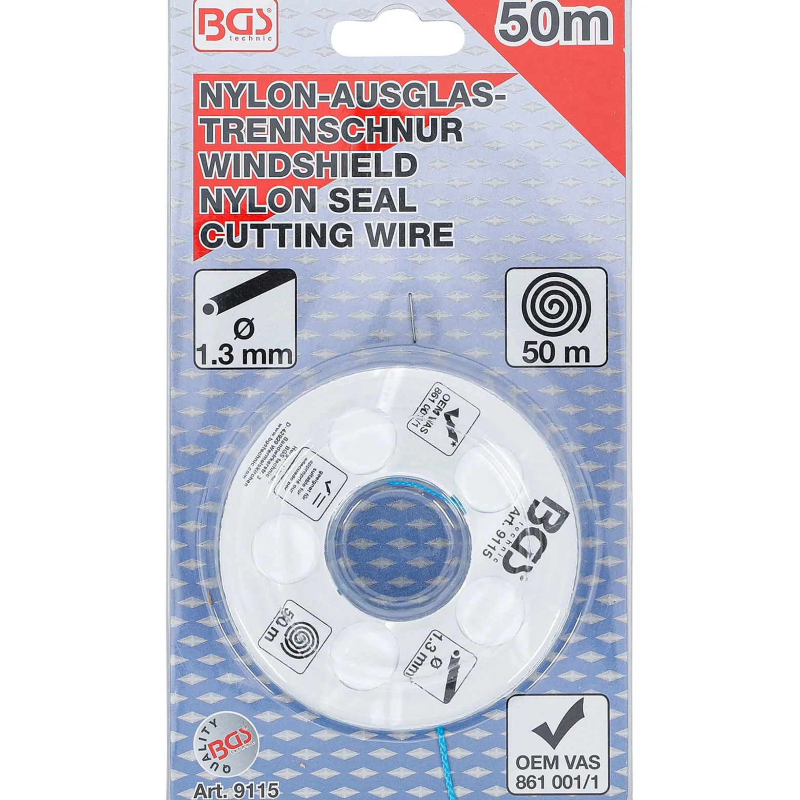 BGS Nylon-Ausglas-Trennschnur 50 m - 9115