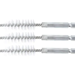 BGS Nylonbürste 14 mm Antrieb Außensechskant 6,3 mm (1/4") 3tlg. - 3078-14-N