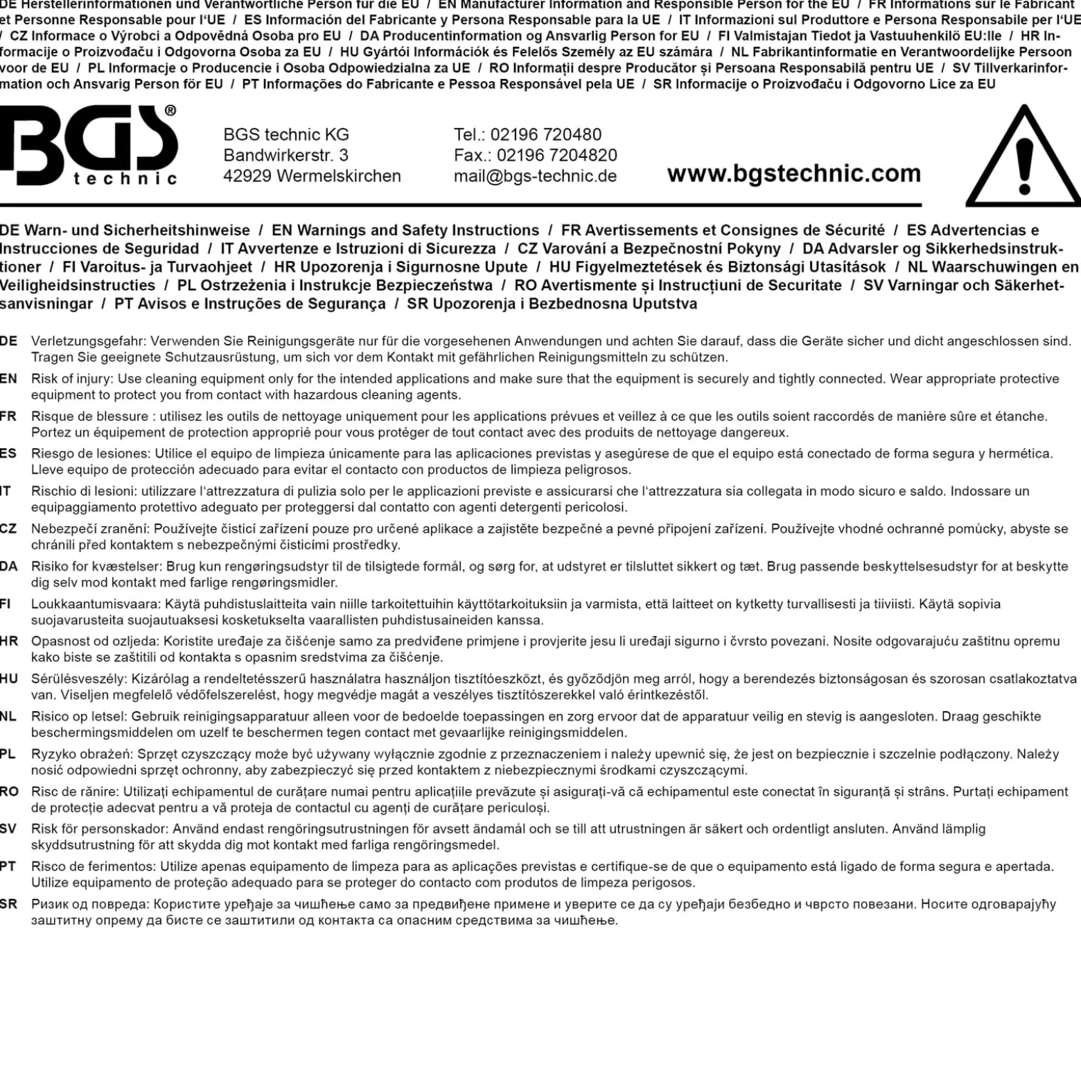 BGS Ozongenerator | 5000 mg/h - 74586