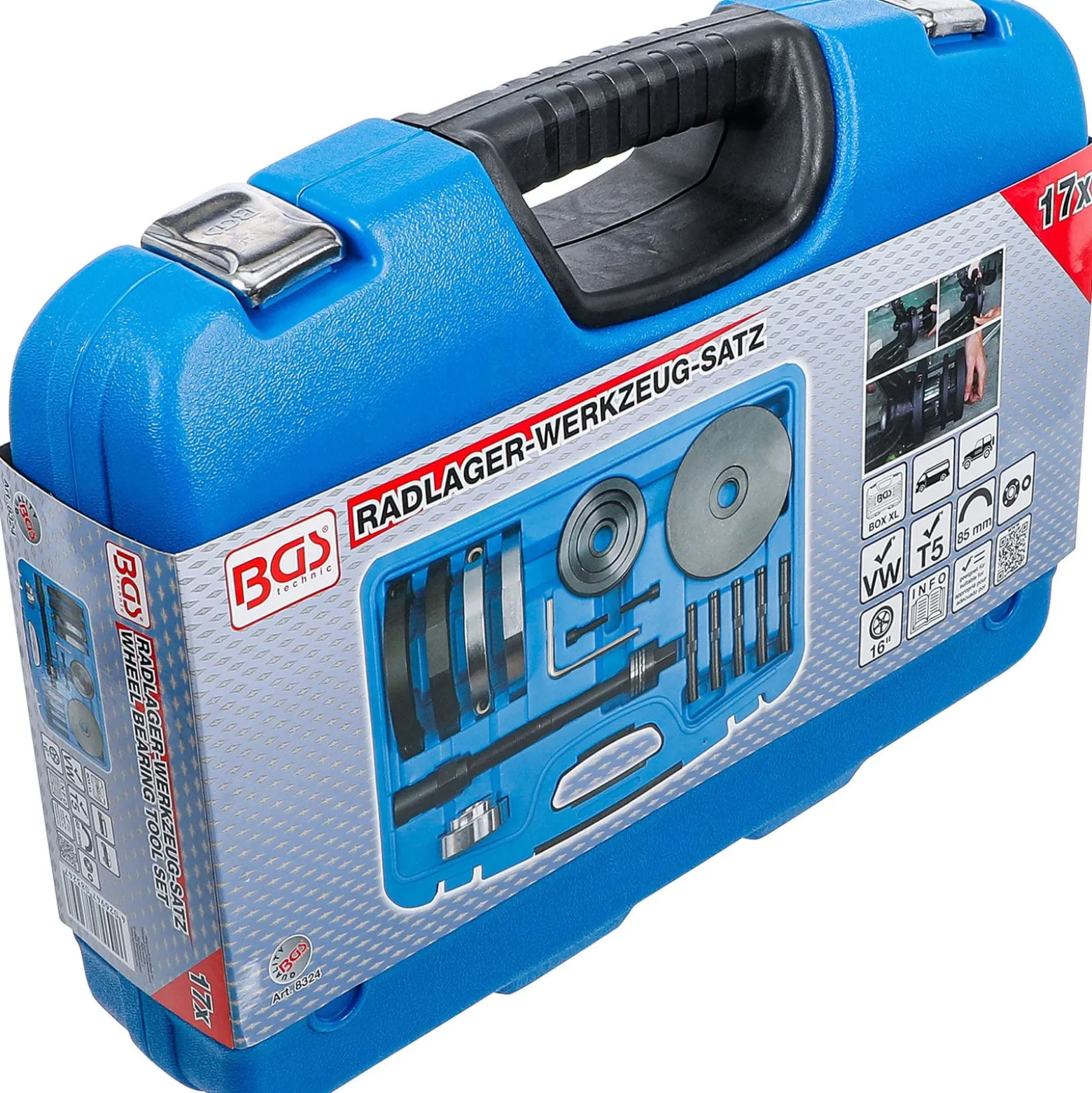 BGS Radlagerwerkzeug für Radlager-Nabeneinheit für VW 85 mm - 8324