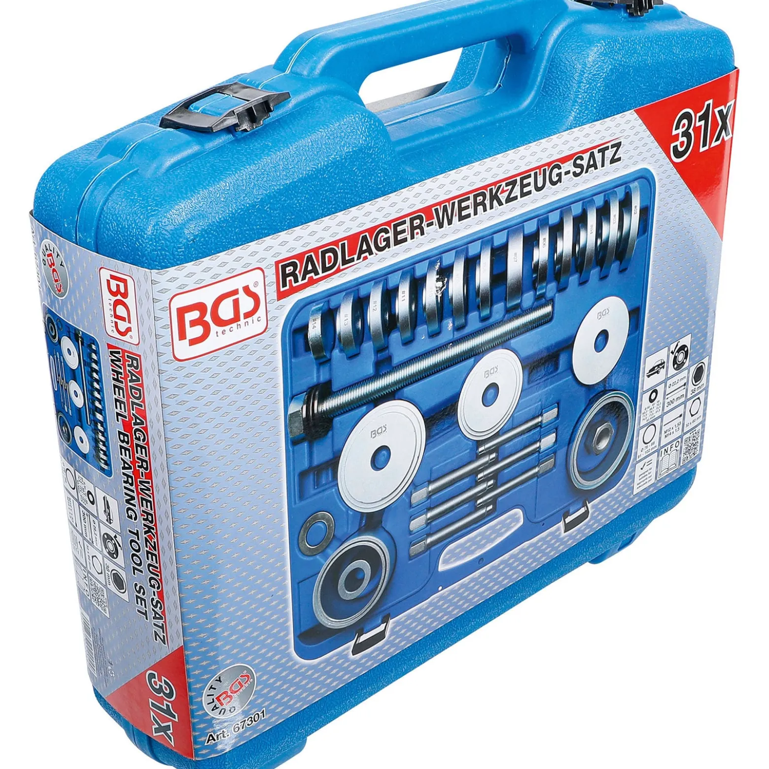 BGS Radlager-Werkzeug-Satz 31tlg. - 67301