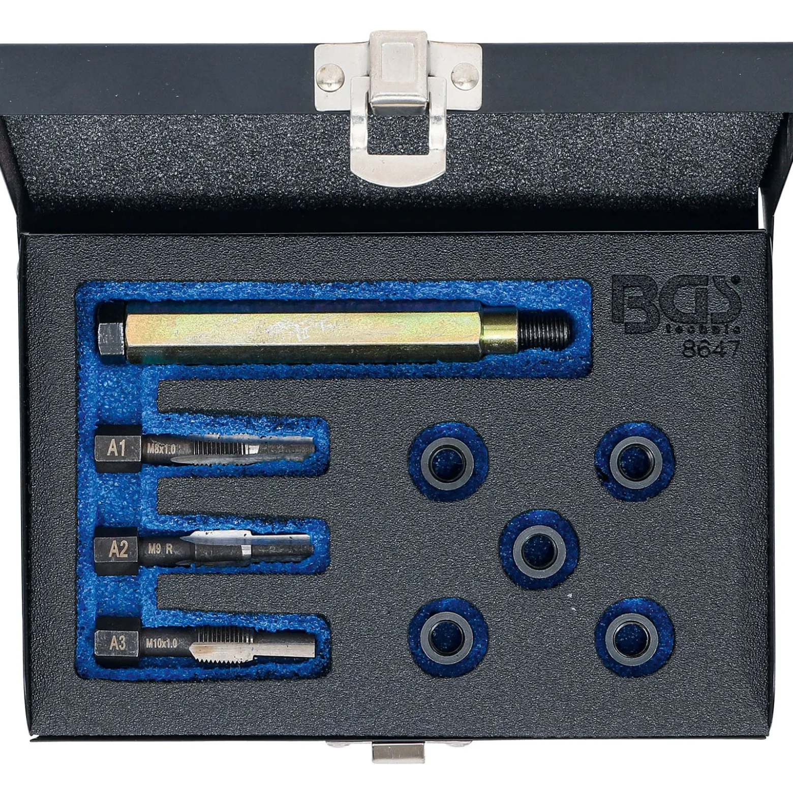BGS Reparatursatz für Glühkerzengewinde M8 x 1,0 - 8647