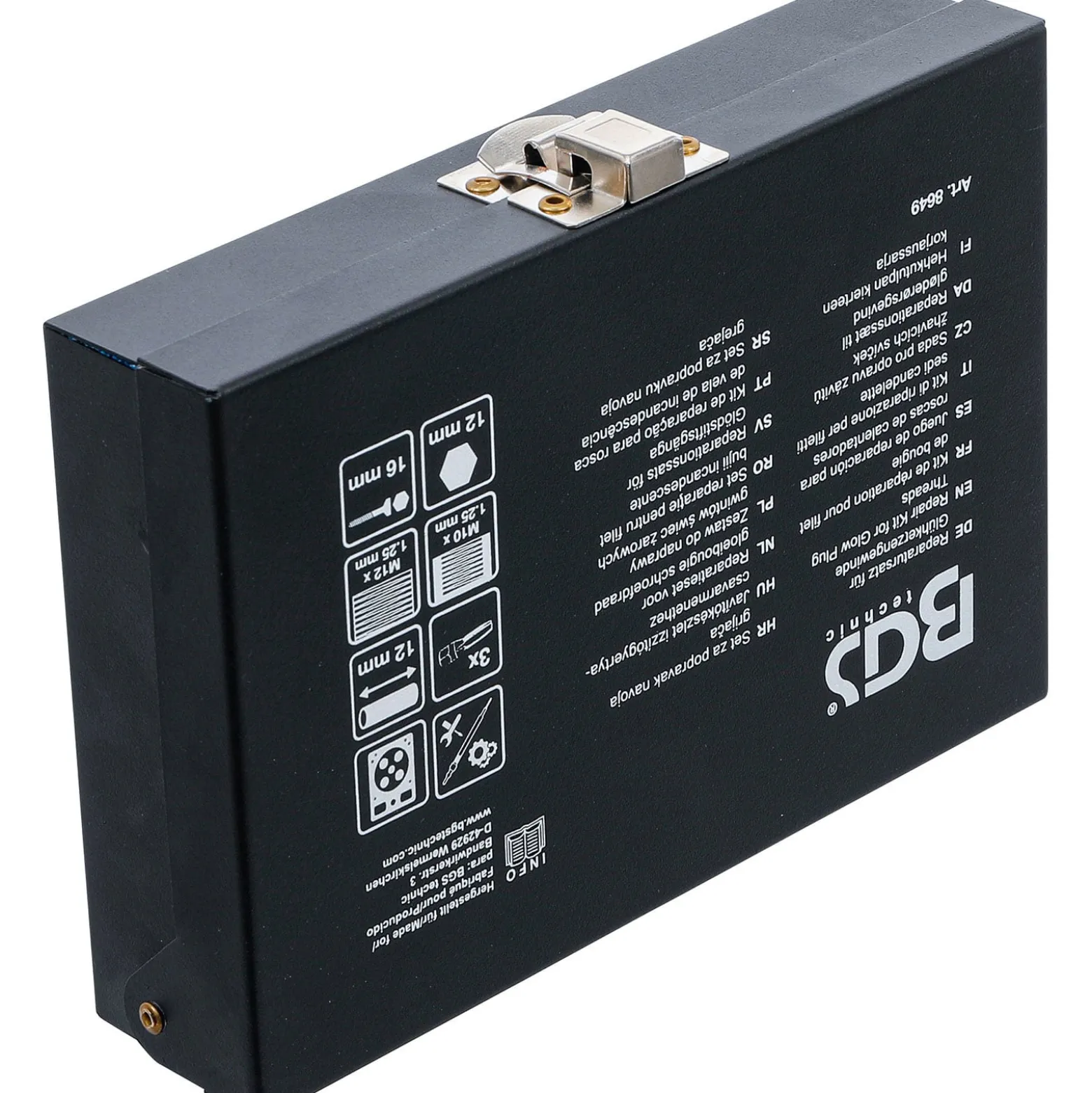 BGS Reparatursatz für Glühkerzengewinde M10 x 1,25 - 8649