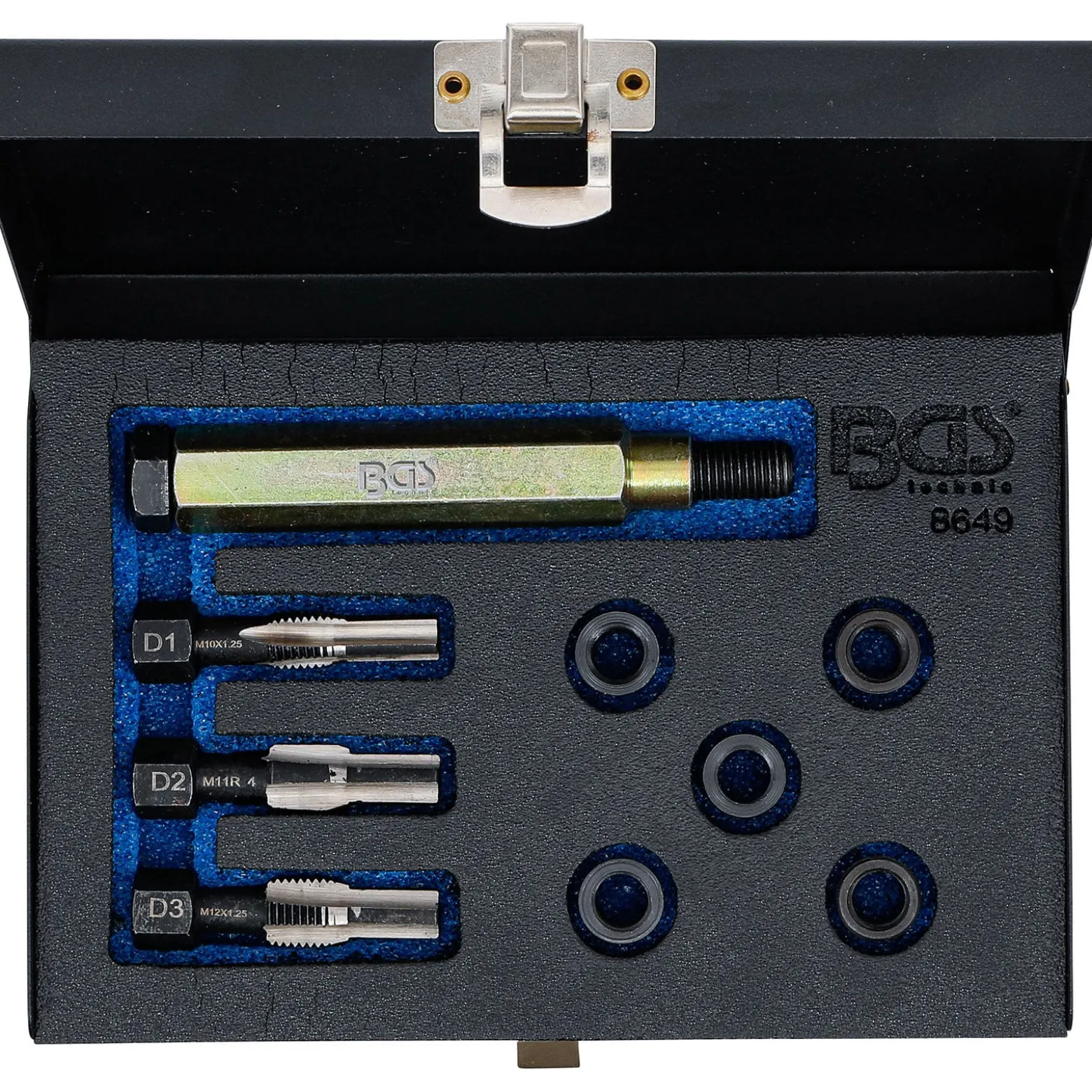 BGS Reparatursatz für Glühkerzengewinde M10 x 1,25 - 8649
