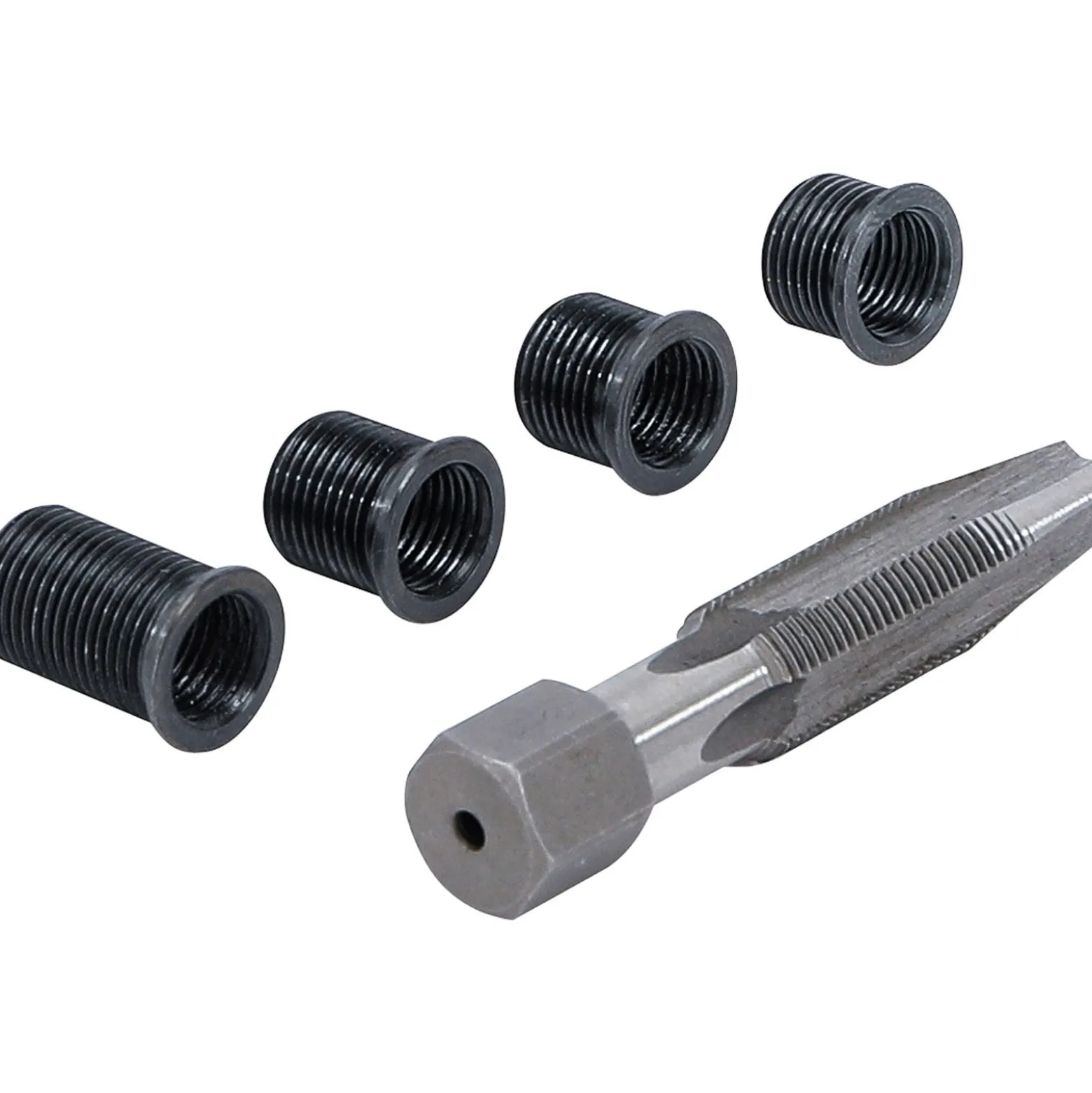 BGS Reparatursatz für Zündkerzengewinde M10 x 1,0 mm 5tlg. - 165