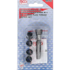 BGS Reparatursatz für Zündkerzengewinde M10 x 1,0 mm 5tlg. - 165