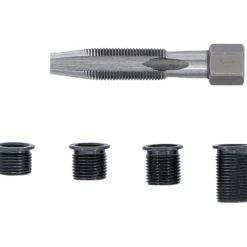 BGS Reparatursatz für Zündkerzengewinde M10 x 1,0 mm 5tlg. - 165