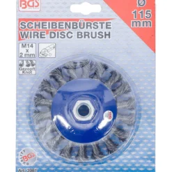 BGS Scheibenbürste Aufnahme M14x2 Ø 115 mm - 3981