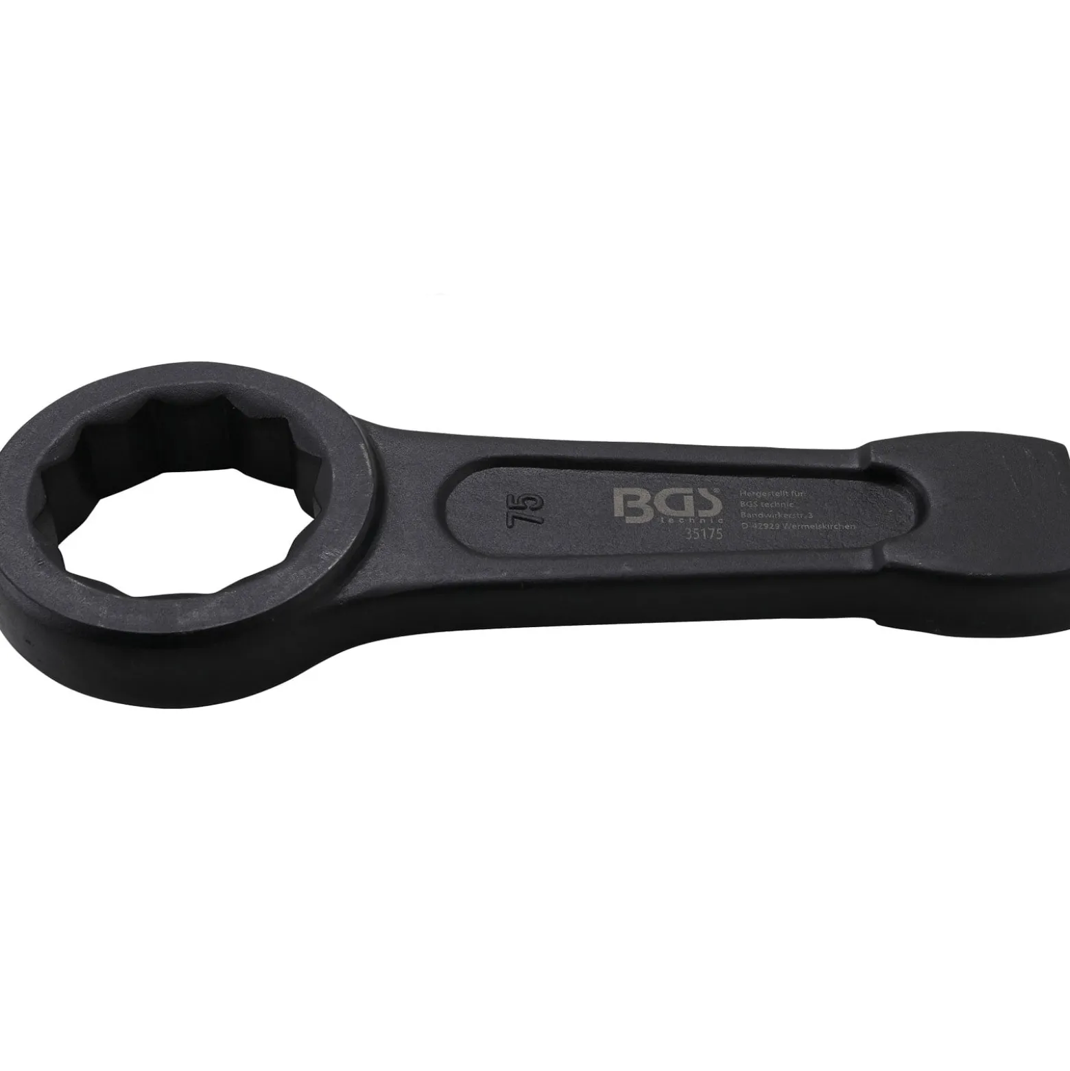 BGS Schlag-Ringschlüssel SW 75 mm - 35175
