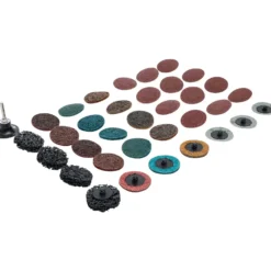 BGS Schleifscheiben / Schleifteller-Satz Ø 50 mm 35tlg. - 6649