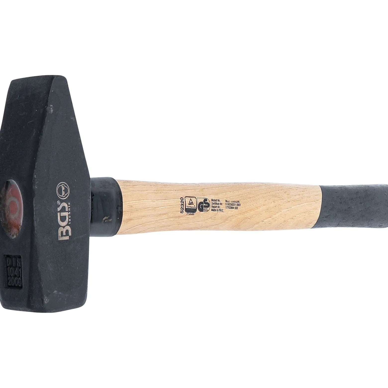 BGS Schlosserhammer Hickory-Stiel DIN 1041 2.000 g - 52320