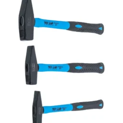 BGS Schlosserhammer-Satz Fiberglasstiel DIN 1041 300 / 500 / 800 g 3tlg. - 3845