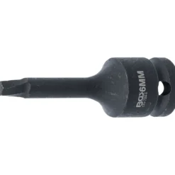 BGS Schraubenausdreher Antrieb Innenvierkant 12,5 mm (1/2") für defekten Innensechskant 6 mm - 7004-6