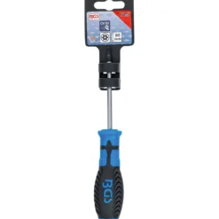 BGS Schraubendreher T-Profil (für Torx) mit Bohrung T15 Klingenlänge 80 mm - 7849-T15