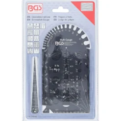 BGS Schrauben- und Gewindeschablone Zollgrößen 1/4" - 2" - 74248