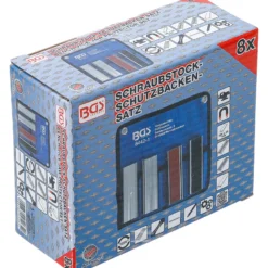 BGS Schraubstock-Schutzbacken-Satz Aluminium 125 mm 8tlg. - 8442-1