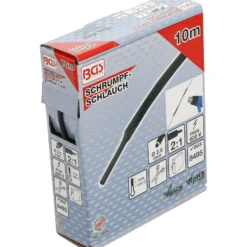 BGS Schrumpfschlauch-Box schwarz Ø 2,5 mm 10 m - 6846