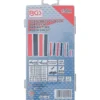 BGS Schrumpfschlauch-Sortiment rot / schwarz 150tlg. - 9404