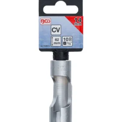BGS Spezial-Steckschlüssel-Einsatz geschlitzt Antrieb Innenvierkant 10 mm (3/8") SW 14 mm - 70988-14