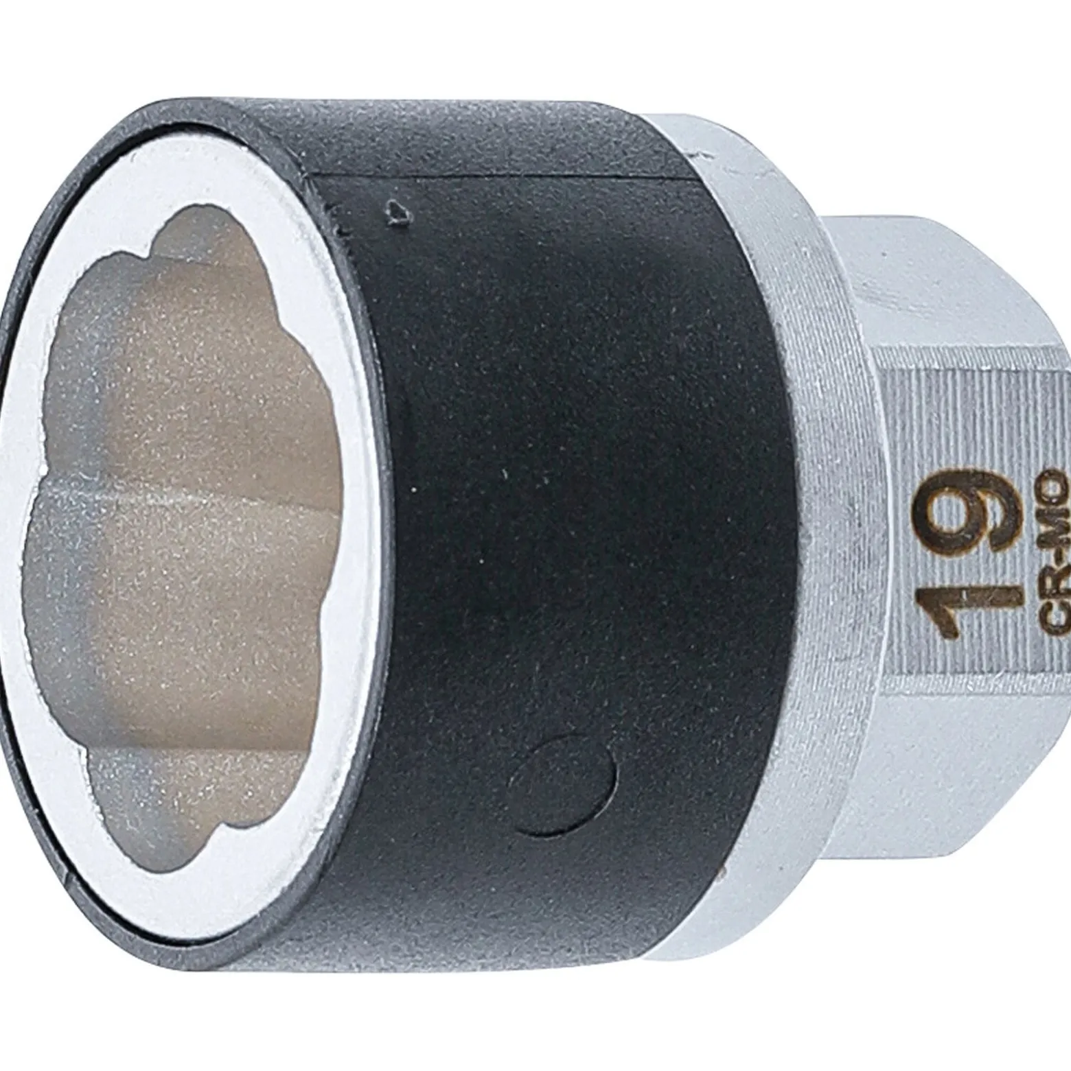 BGS Spiral-Profil-Steckschlüssel-Einsatz / Schraubenausdreher Antrieb Außensechskant 19 mm SW 19 mm - 7510-19