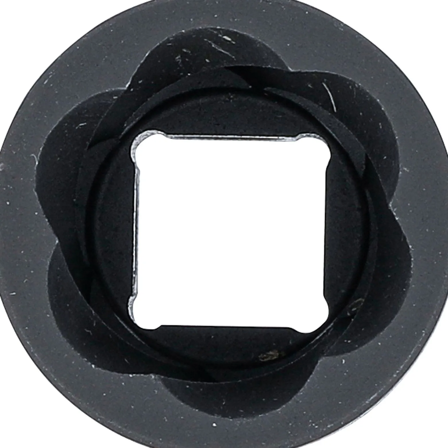 BGS Spiral-Profil-Steckschlüssel-Einsatz / Schraubenausdreher Antrieb Innenvierkant 12,5 mm (1/2") SW 22 mm - 5268-22