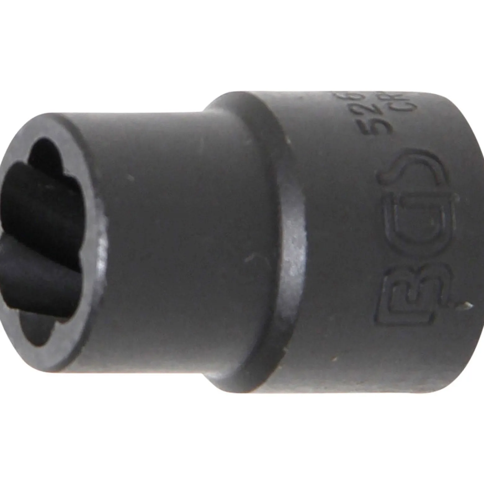 BGS Spiral-Profil-Steckschlüssel-Einsatz / Schraubenausdreher Antrieb Innenvierkant 12,5 mm (1/2") SW 13 mm - 5266-13