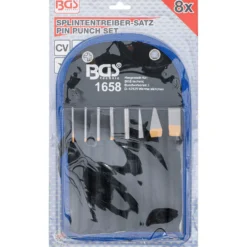 BGS Splintentreiber-Satz 150 mm inkl. Meißel + Körner 8tlg. - 1658