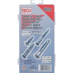 BGS Spreiz-/Ankerdübel-Sortiment 40tlg. - 8139