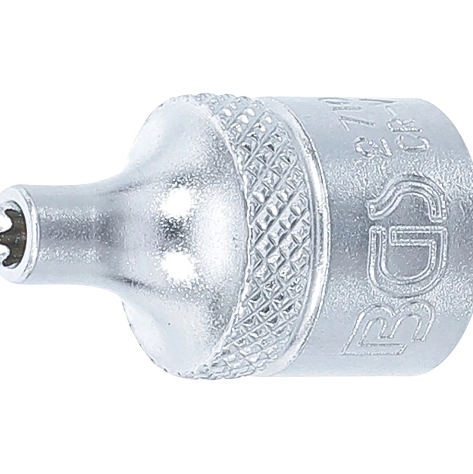 BGS Steckschlüssel-Einsatz E-Profil Antrieb Innenvierkant 10 mm (3/8") SW E4 - 2710