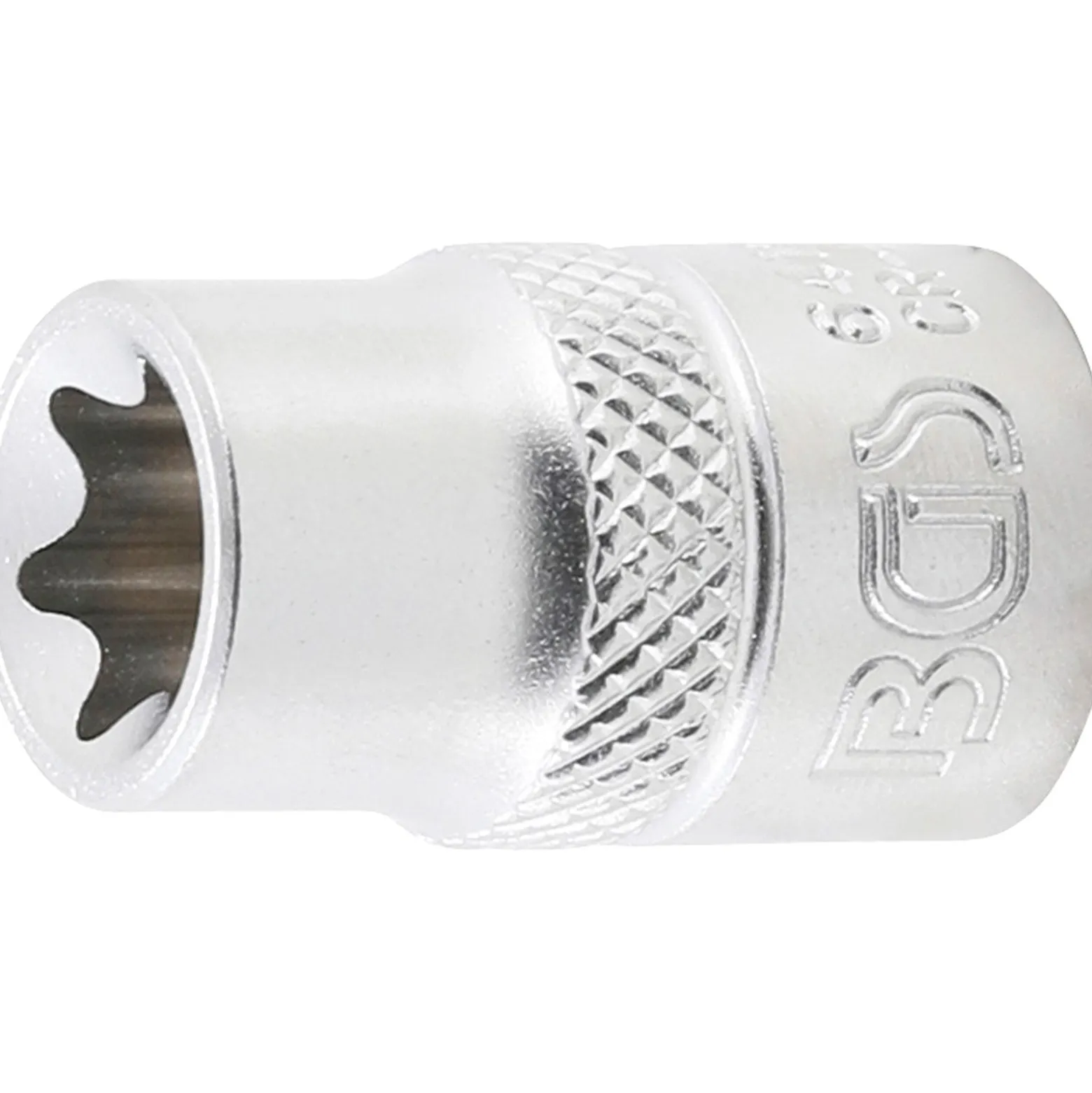 BGS Steckschlüssel-Einsatz E-Profil Antrieb Innenvierkant 10 mm (3/8") SW E12 - 6412