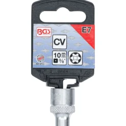 BGS Steckschlüssel-Einsatz E-Profil Antrieb Innenvierkant 10 mm (3/8