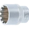 BGS Steckschlüssel-Einsatz Gear Lock Antrieb Innenvierkant 12,5 mm (1/2") SW 24 mm - 10224