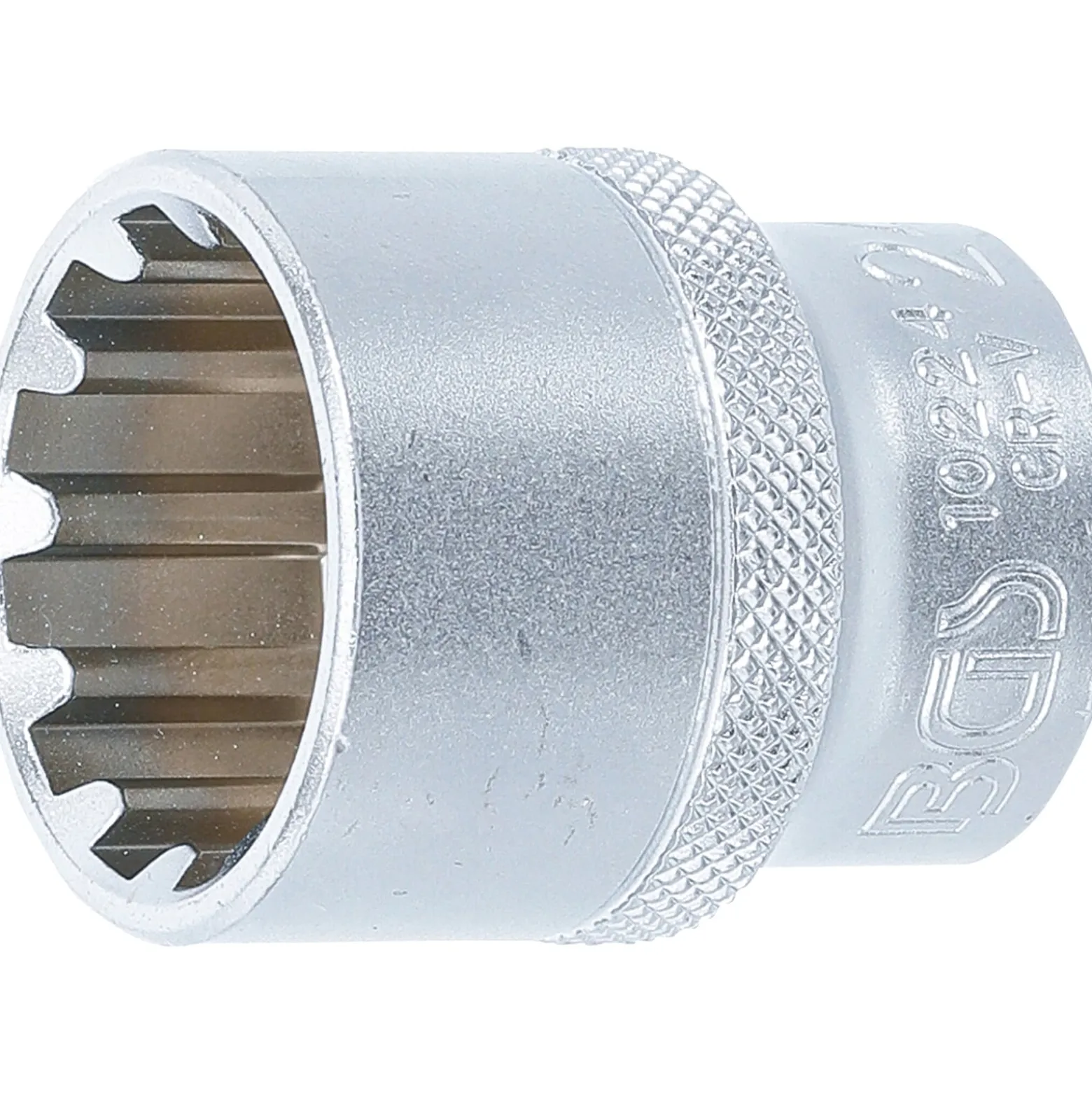 BGS Steckschlüssel-Einsatz Gear Lock Antrieb Innenvierkant 12,5 mm (1/2") SW 24 mm - 10224