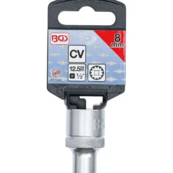 BGS Steckschlüssel-Einsatz Gear Lock Antrieb Innenvierkant 12,5 mm (1/2