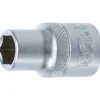 BGS Steckschlüssel-Einsatz Sechskant Antrieb Innenvierkant 12,5 mm (1/2") SW 11 mm - 2911