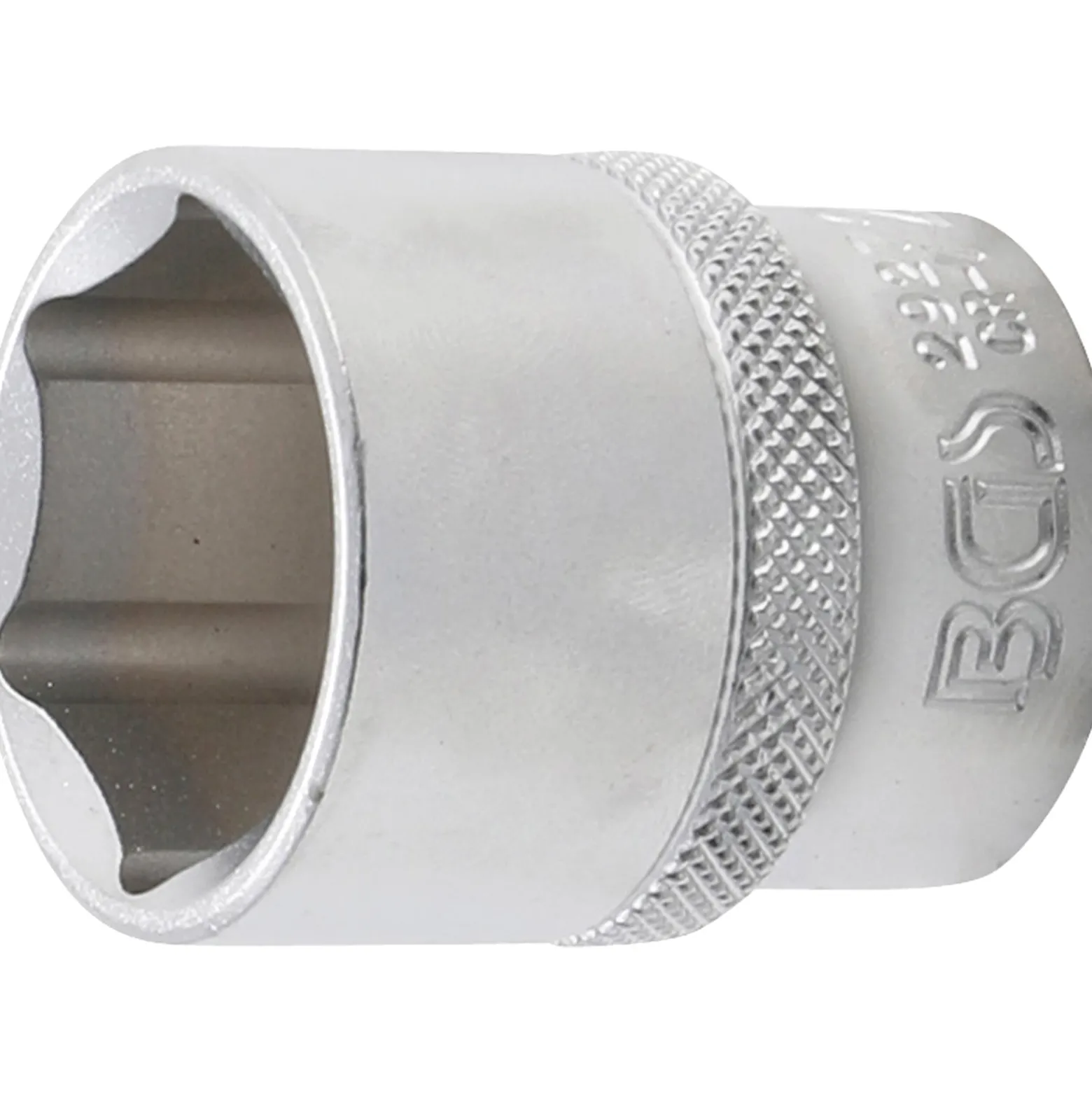 BGS Steckschlüssel-Einsatz Sechskant Antrieb Innenvierkant 12,5 mm (1/2") SW 27 mm - 2927