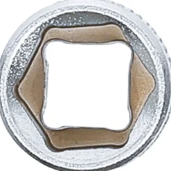 BGS Steckschlüssel-Einsatz Sechskant Antrieb Innenvierkant 6,3 mm (1/4