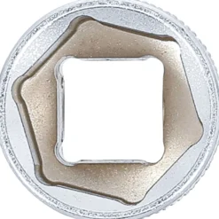 BGS Steckschlüssel-Einsatz Sechskant Antrieb Innenvierkant 10 mm (3/8") SW 16 mm - 10616