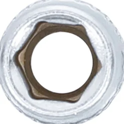 BGS Steckschlüssel-Einsatz Sechskant Antrieb Innenvierkant 6,3 mm (1/4") SW 7 mm - 2479
