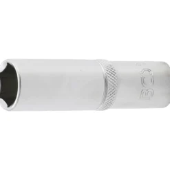 BGS Steckschlüssel-Einsatz Sechskant tief Antrieb Innenvierkant 12,5 mm (1/2") SW 16 mm - 10556