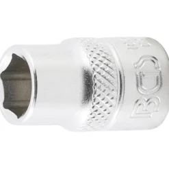 BGS Steckschlüssel-Einsatz Sechskant Antrieb Innenvierkant 10 mm (3/8") SW 10 mm - 10610