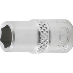 BGS Steckschlüssel-Einsatz Sechskant Antrieb Innenvierkant 6,3 mm (1/4") SW 9/32" - 10654