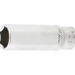 BGS Steckschlüssel-Einsatz Sechskant tief Antrieb Innenvierkant 6,3 mm (1/4") SW 12 mm - 10512