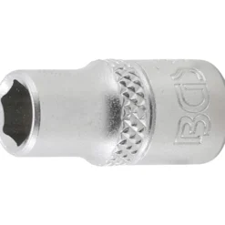 BGS Steckschlüssel-Einsatz Sechskant Antrieb Innenvierkant 6,3 mm (1/4") SW 1/4" - 10653