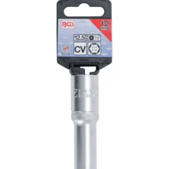BGS Steckschlüssel-Einsatz Sechskant tief Antrieb Innenvierkant 12,5 mm (1/2") SW 12 mm - 10552