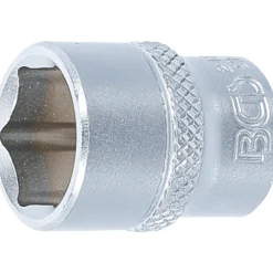 BGS Steckschlüssel-Einsatz Sechskant Antrieb Innenvierkant 6,3 mm (1/4") SW 14 mm - 2486