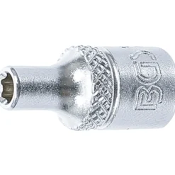 BGS Steckschlüssel-Einsatz Sechskant Antrieb Innenvierkant 6,3 mm (1/4") SW 3,5 mm - 2473