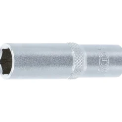 BGS Steckschlüssel-Einsatz Sechskant tief Antrieb Innenvierkant 10 mm (3/8